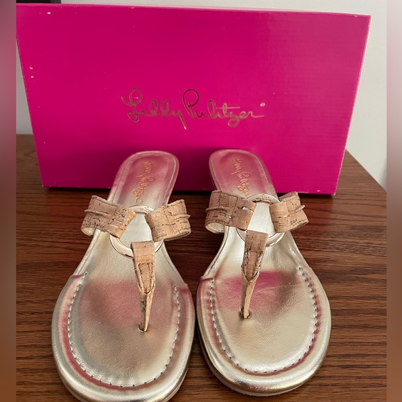 Lilly Pulitzer Mckim Wedge - Picture 1 of 6